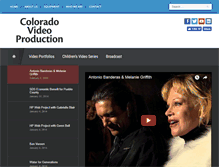 Tablet Screenshot of coloradovideoproduction.com
